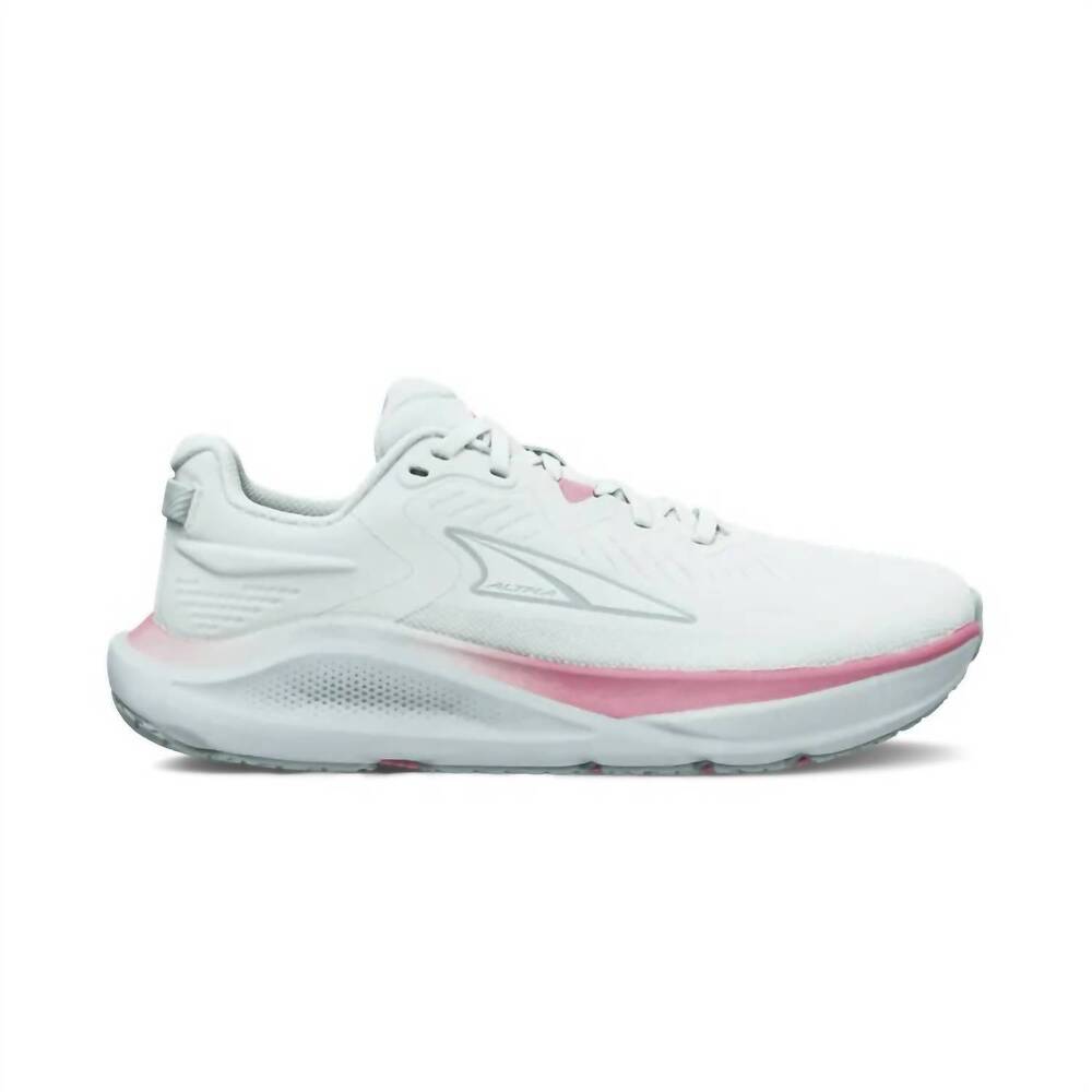 NEW ALTRA women's paradigm 8 running shoes in gray/ magenta